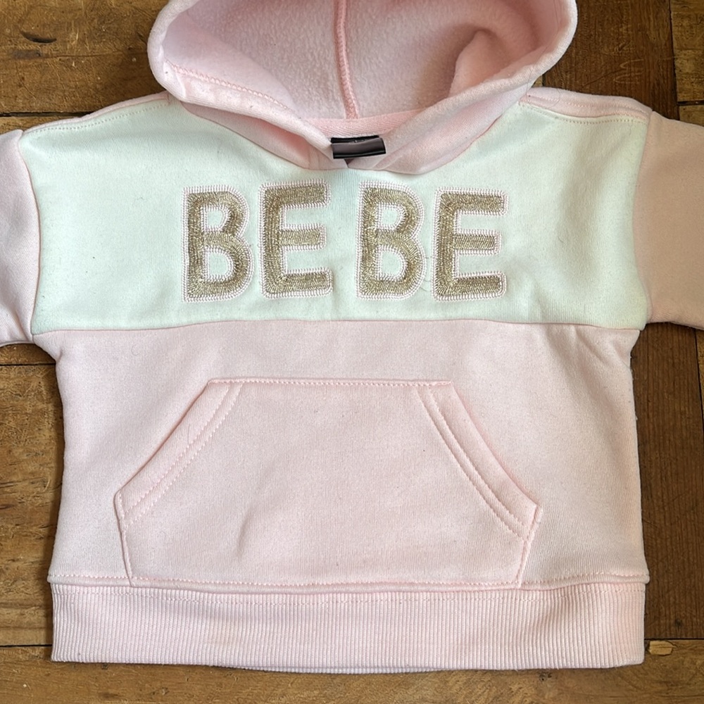 BEBE 12 M sweatshirt pink